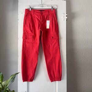 NWT Sanctuary Vibrant Red Cargo Pants